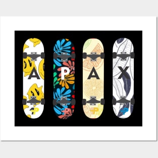 skateboards Posters and Art